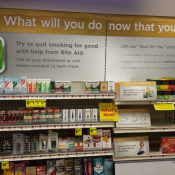 Rite Aid promotes e-cigs as a quit device