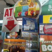 American Sprit and Lottery Ads