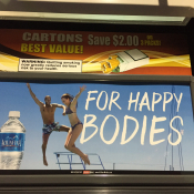 Cigarette discounts for happy bodies?
