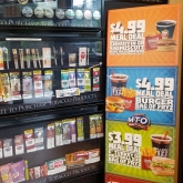 Flavored Tobacco and a Meal Deal, that is one stop shopping