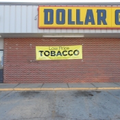 Dollar General Tobacco Sign
