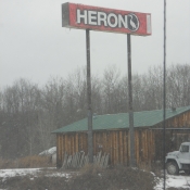 Heron Cigarette Billboard