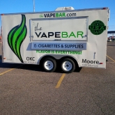 Vape trailer serving side
