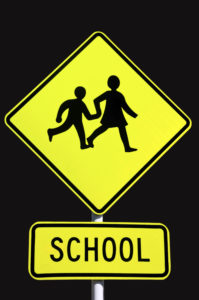 School road sign
