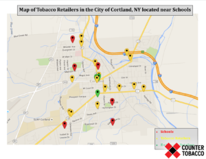 Map of City_Tobacco Retailers_Schools2