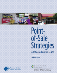 Cover of Spring 2014 "Point-of-Sale Strategies - A Tobacco Control Guide"