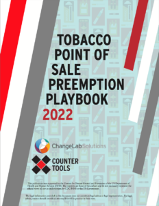 Tobacco Point of Sale Preemption Playbook 2022 